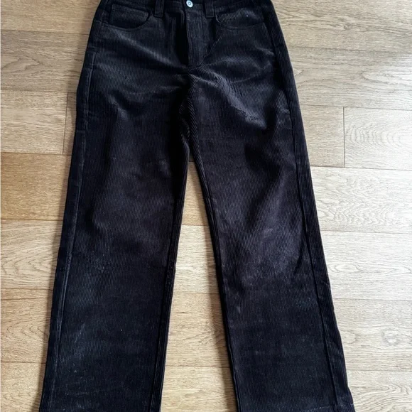 Alex Mill Dark Brown Wide Leg Pants - Picture 4 of 7